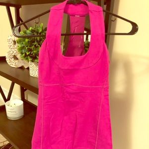 pink lululemon workout top